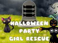 Leikur Halloween Veisla Stúlku Bjargvætt á netinu