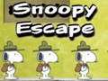 Leikur Snoopy Flótti á netinu
