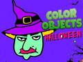 Leikur Litir hlutir Halloween á netinu