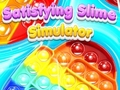 Leikur Fullnægjandi Slime Simulíng á netinu