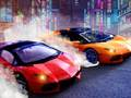 Leikur Tvö Lambo Mótstæðingar: Drift á netinu
