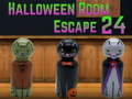 Leikur Amgel Halloween Hernaðr Room 24 á netinu