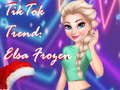 Leikur TikTok Trend: Elsa Frost á netinu