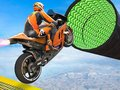 Leikur Mótorhjól Stunt Akstur á netinu