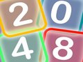 Leikur Neonleikur 2048 á netinu