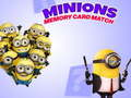 Leikur Minionum minnis korta leikir á netinu