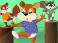 Leikur Skok Squirrel á netinu