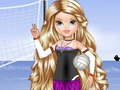 Leikur Barbie Blakkskjóll á netinu