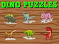 Leikur Dino Puzzles á netinu