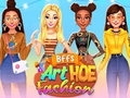 Leikur BFF Listahúk Fashion á netinu