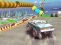 Leikur Ómöguleg monster truck keppni á netinu