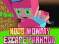 Leikur Noob Amma Flótti Parkour á netinu