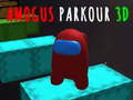 Leikur Amog Us Parkour 3D á netinu