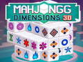 Leikur Mahjongg Víddir 3D á netinu