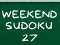 Leikur Helgar Sudoku 27 á netinu