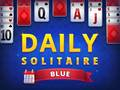 Leikur Daglega Solitaire Blá á netinu