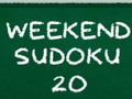Leikur Helgar Sudoku 20 á netinu
