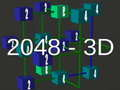 Leikur 2048 - 3D á netinu