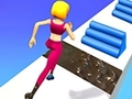 Leikur Stelpa Hleypur Fegurð 3D á netinu
