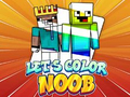 Leikur Látum okkur lita Noob á netinu