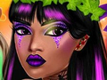 Leikur Fyrirkomulag Makeup Halloween á netinu