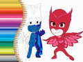 Leikur Litakverja fyrir PJ Masks á netinu