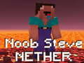 Leikur Noob Steve Nether á netinu