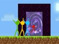 Leikur Stickman Parkour Himnasvæði á netinu