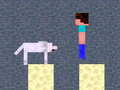 Leikur Minicraft: Ævintýri Stefa og Úlfs á netinu