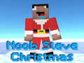 Leikur Noob Steve Jólin á netinu