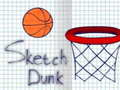 Leikur Skiss Dunk á netinu