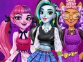 Leikur High School Princess Monster Mash  á netinu