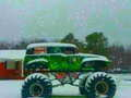 Leikur Vetrar Monster Truck Puzzles á netinu