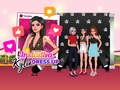 Leikur Instadiva Kylie: Klæddu Kylie á netinu