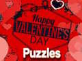 Leikur Glaðlegar Valentínusardeigjunnar Puzzlar á netinu