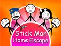Leikur Stickman: Flóttinn úr Heimili á netinu