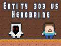 Leikur Eining 303 gegn Herobrine á netinu