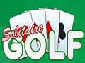 Leikur Sólitair Golf á netinu