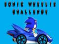 Leikur Sonic Wheelie Áskorun á netinu