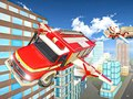 Leikur Fljúgandi Slökkvibil Færslu Simulation á netinu