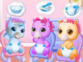 Leikur Umhirð á Baby Pony Systur á netinu