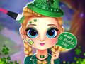Leikur Lítill Lillý St. Patrick's Day myndatöku á netinu