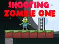 Leikur Skot Zombie Eitt á netinu