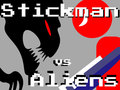 Leikur Stickman gegn geimverum á netinu