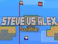 Leikur Steve gegn Alex: Rakettamaður á netinu