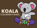 Leikur Litaðu síður með koala á netinu