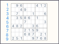 Leikur Klassískt Sudoku Puzzl á netinu