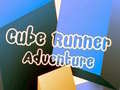 Leikur Adventure Cube Runner á netinu