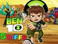 Leikur Ben 10 5 Munur á netinu