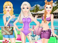 Leikur Summer Vacation Fashion fyrir stelpur á netinu